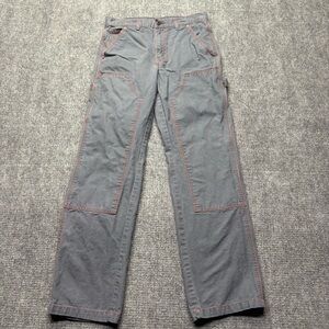 BDG Pants Womens 28 Gray Double Knee Carpenter Work Urban Outfitters Canvas